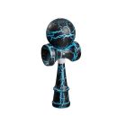 Kendama puinen taitopeli, sini-musta 