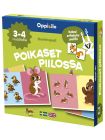  Poikaset piilossa -dominopeli 3-4 v Tutki ja yhdistä!