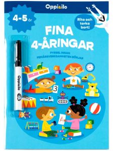 Fina 4-åringar -pysselbok 4-5 år 